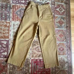 Everlane organic wide leg pant size 8